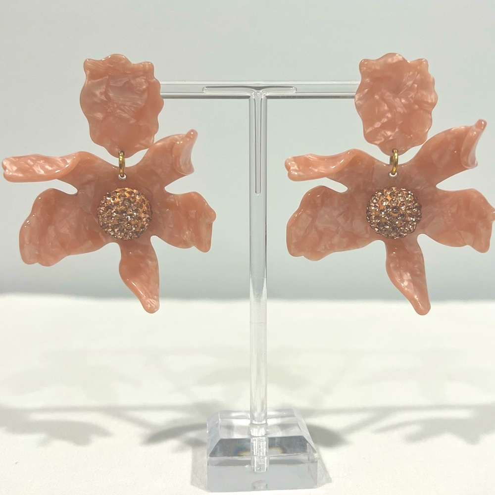 Lele Sadoughi Crystal Lily Earring